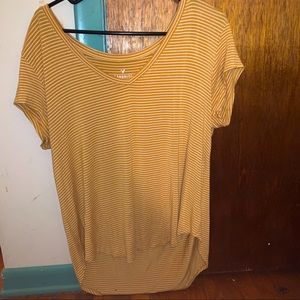 AE Striped V-neck